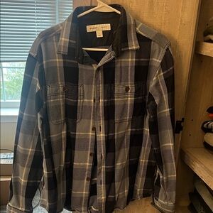 Men’s flannel.